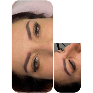 Makijaż permanentny brwi idealny dla brunetki